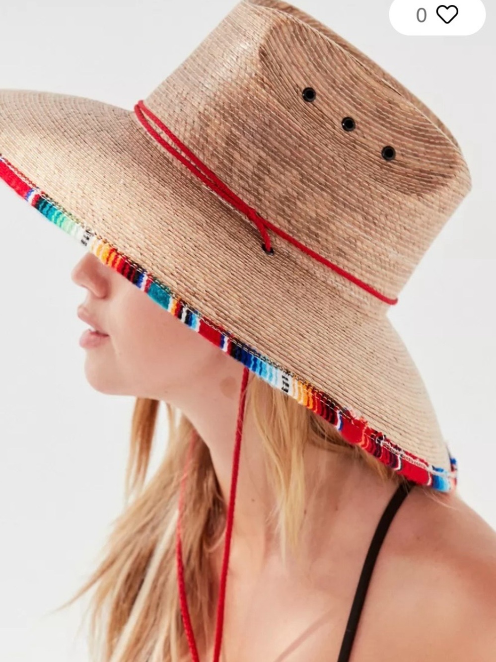 Peter Grimm Luz Straw Hat NWT